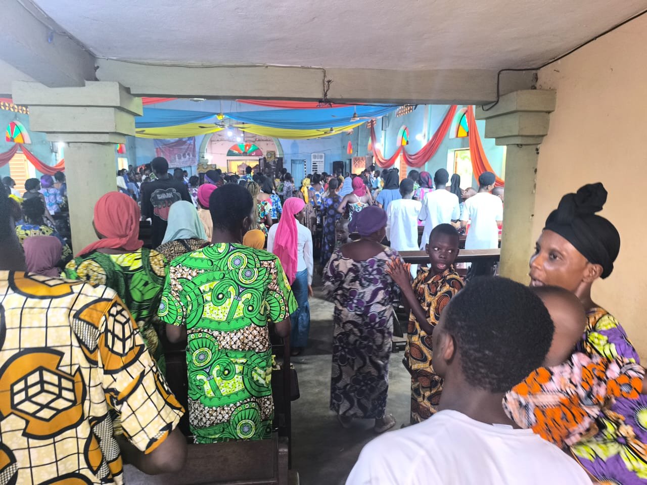 Installation des participants